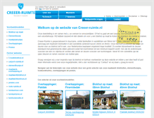 Tablet Screenshot of creeer-ruimte.nl